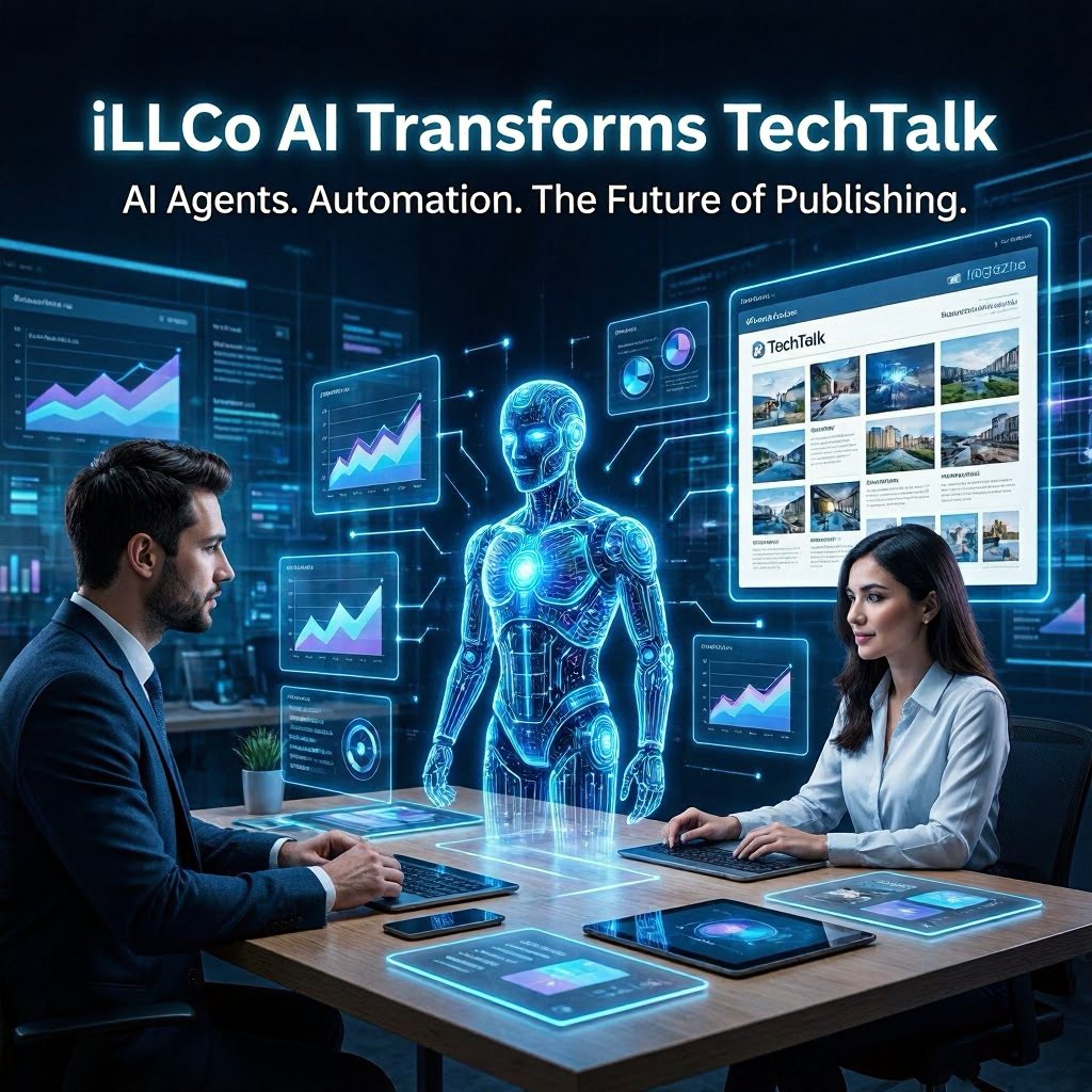 How iLLCo AI Is Helping TechTalk Magazine Transform Digital Publishing With Artificial Intelligence, AI Agents, and Workflow Automation
