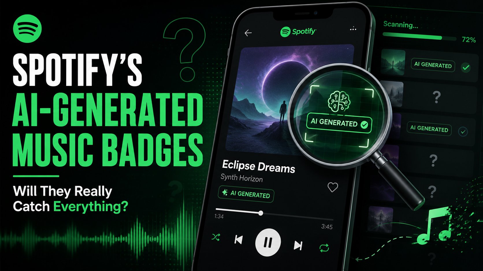 Spotify’s AI-Generated Music Badges: Will They Really Catch Everything?