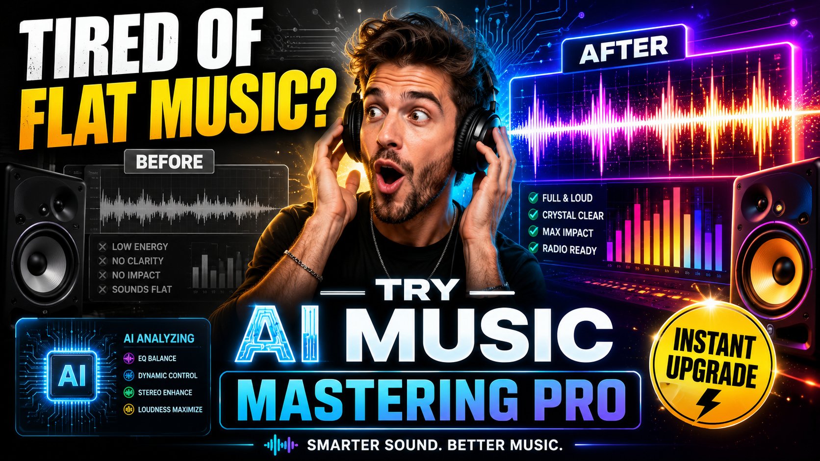 Are You Tired of Your Music Sounding Flat? Try AI Music Mastering Pro