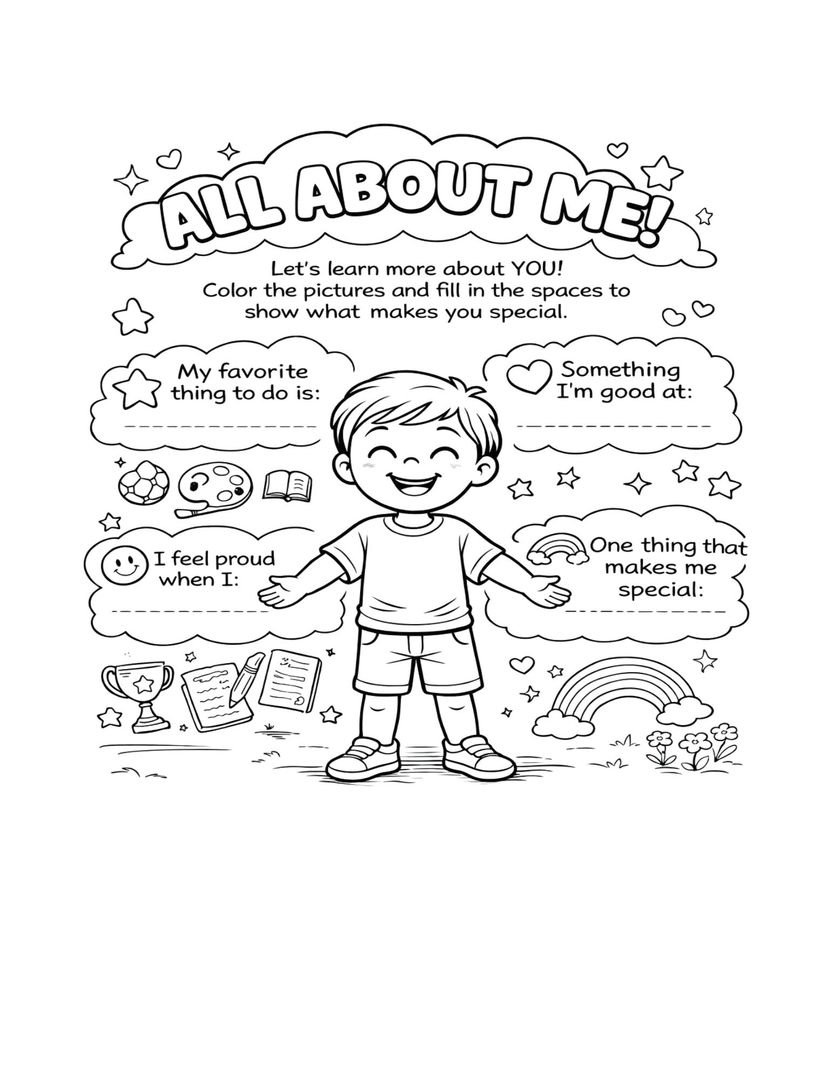 How Coloring & Activity Books Can Boost Your Child’s Self-Esteem: The Story Behind 'I Am Enough'