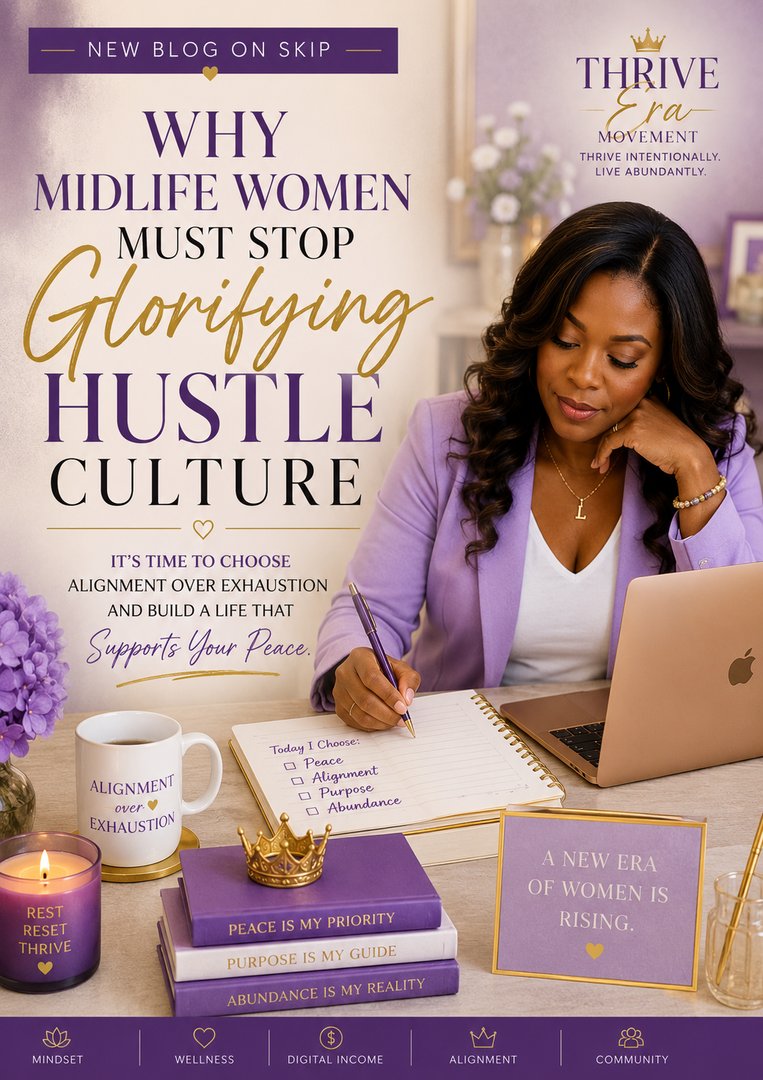 Why Midlife Women Must Stop Glorifying Hustle Culture