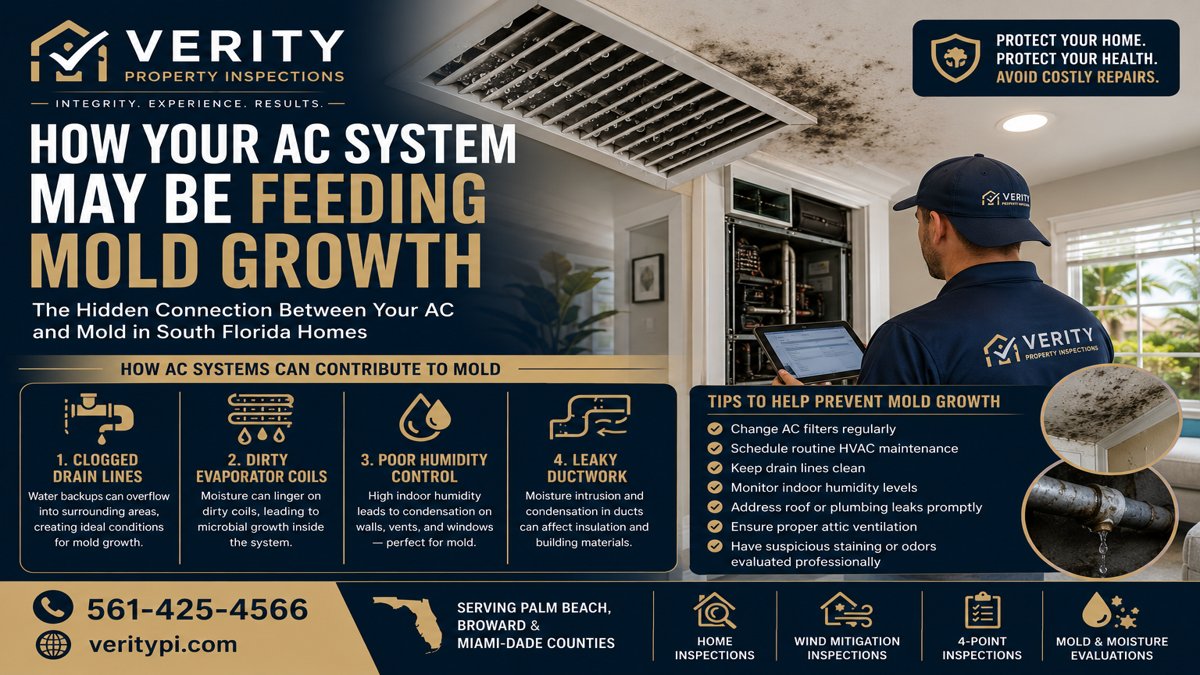 How Your AC System Can Contribute to Mold Growth in South Florida Homes