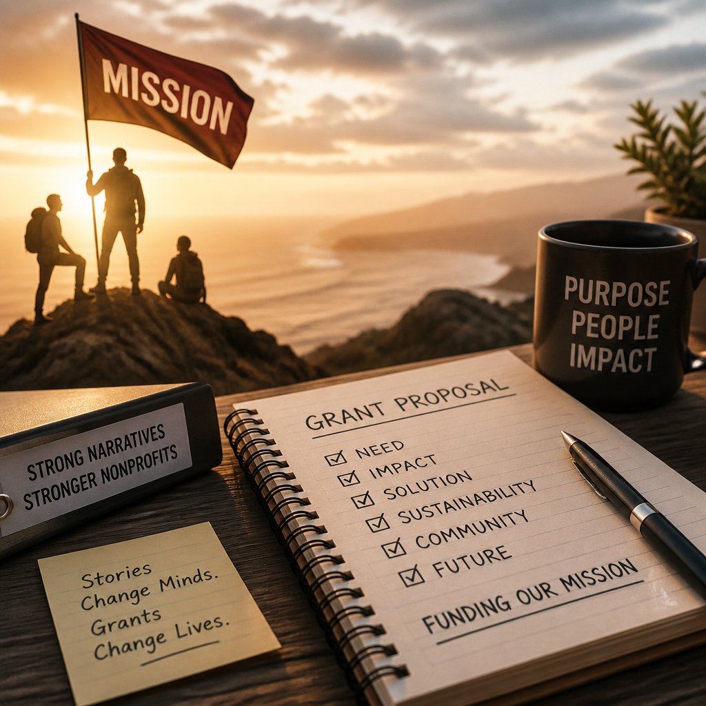 Why Grant Writing Isn’t Just Paperwork — It’s a Lifeline for Nonprofits