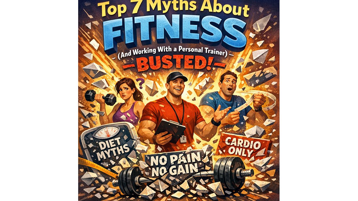 Top 7 Myths About Fitness (And Working With a Personal Trainer)—Busted!