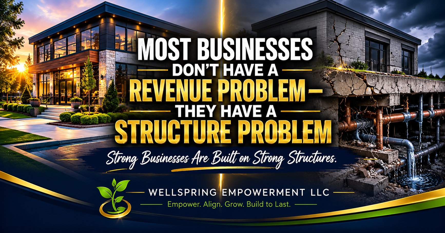 Most Businesses Don’t Have a Revenue Problem — They Have a Structure Problem