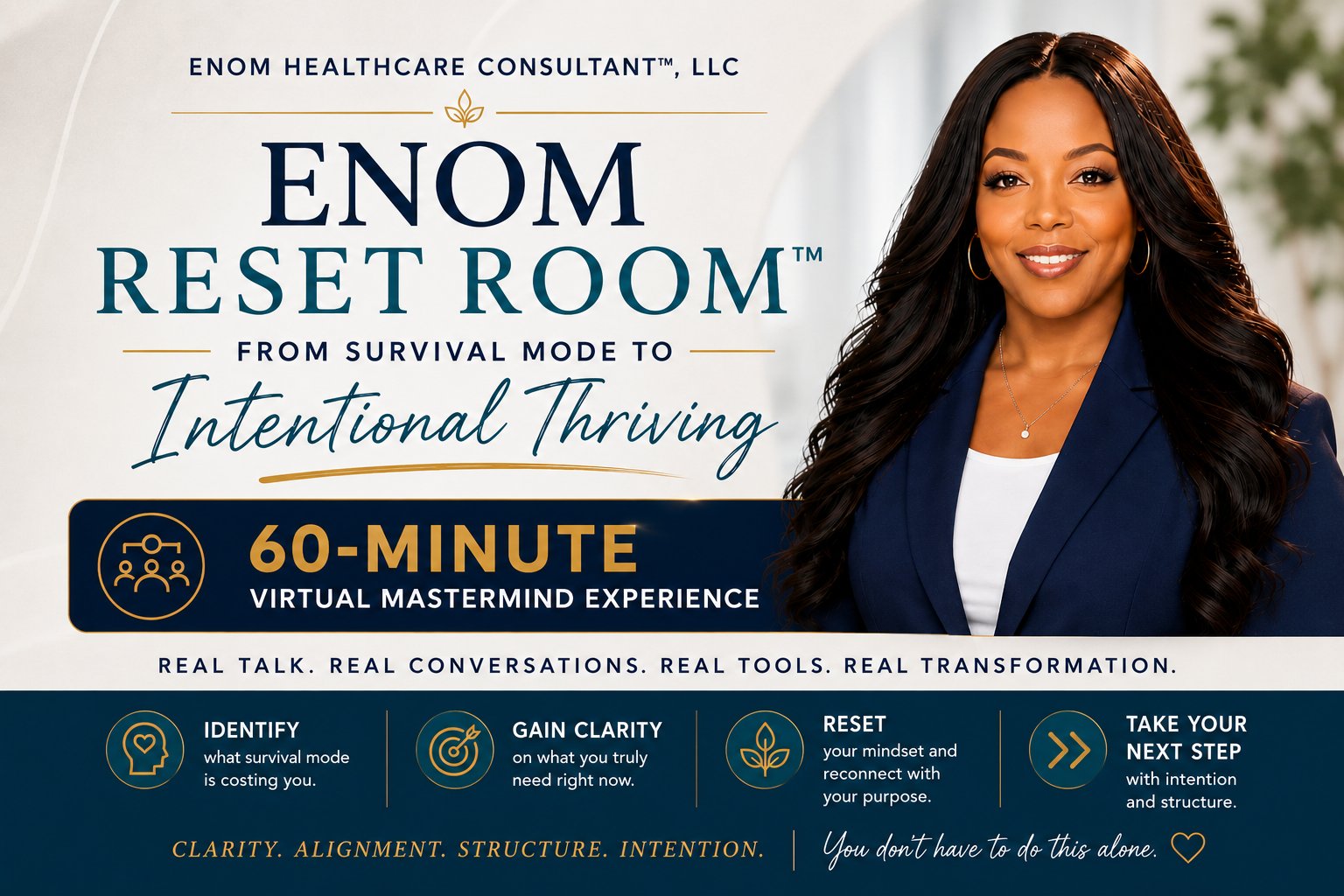From Survival Mode to Intentional Thriving: Why I Created the ENOM Reset Room™