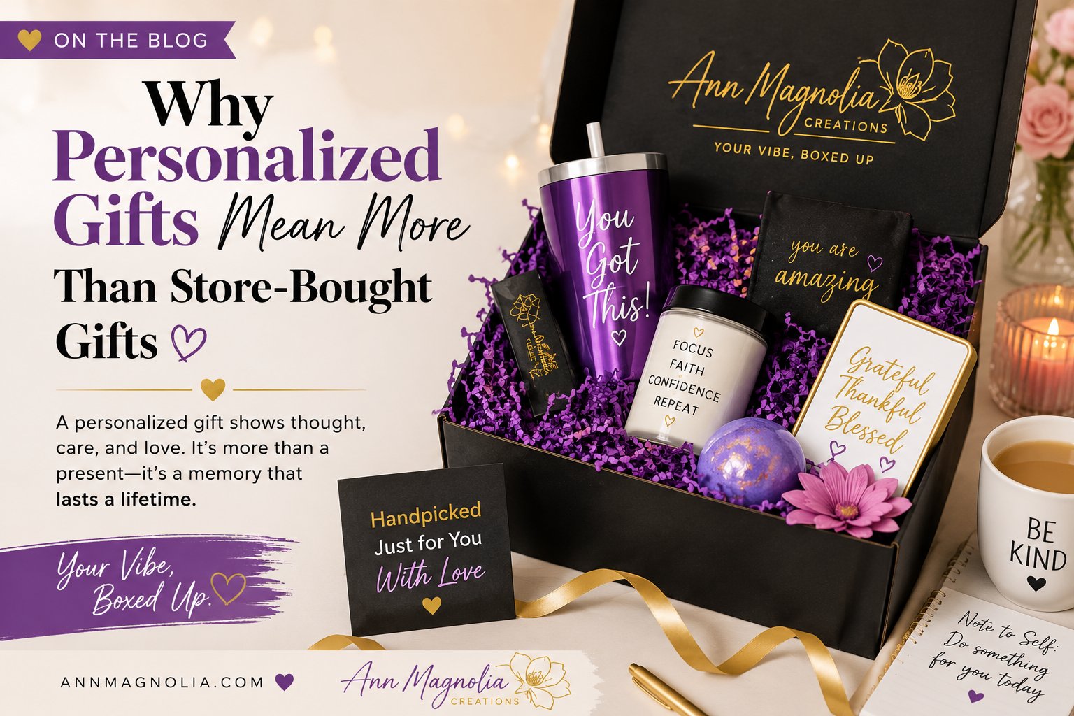 Why Personalized Gifts Mean More Than Store-Bought Gifts
