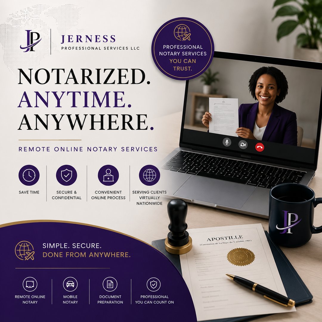 Remote Online Notary Services: The Fast, Secure, and Convenient Way to Get Documents Notarized