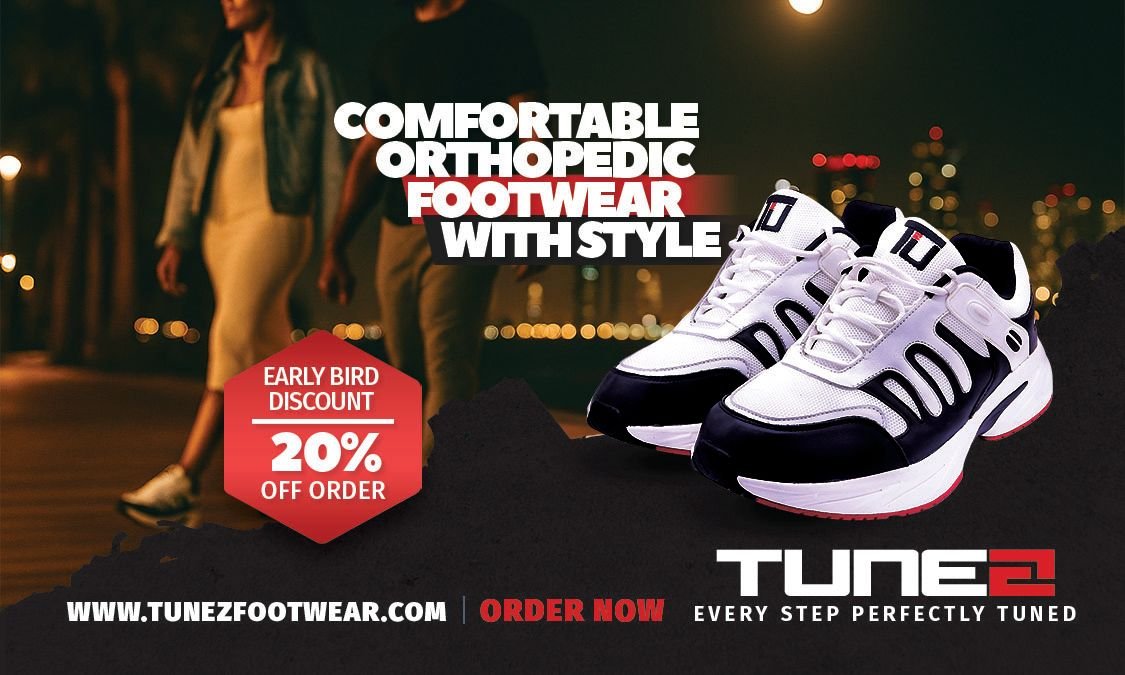 The TuneZ Footwear Story: Redefining Orthopedic Sneakers for Style, Comfort, and Community