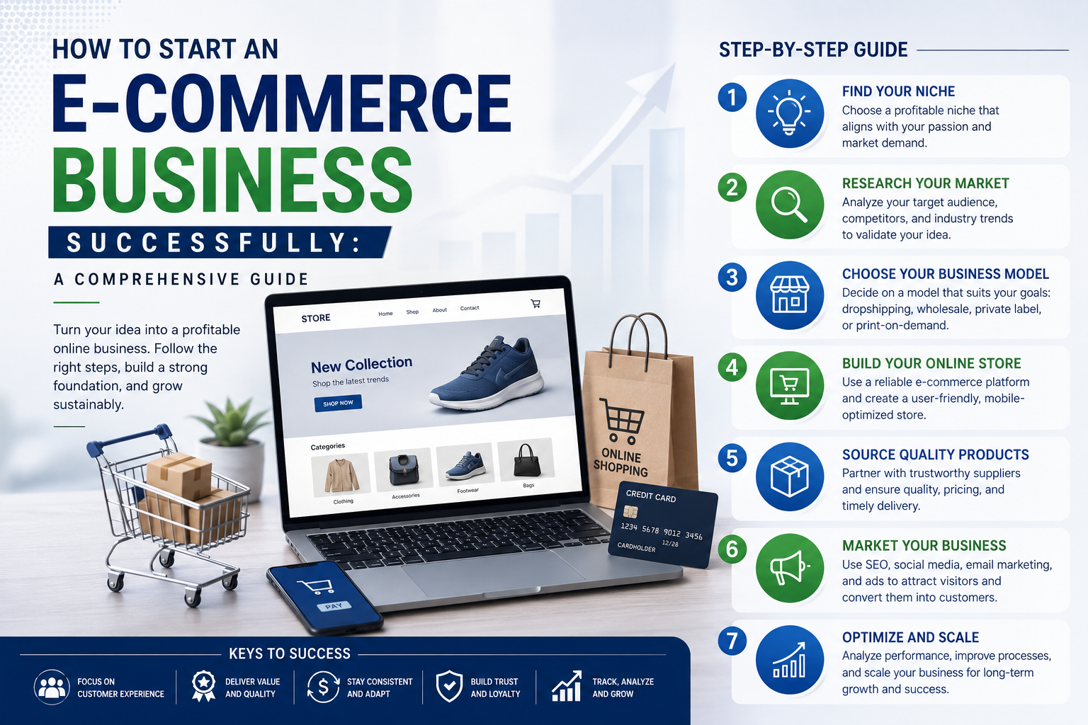 How to Start an E-Commerce Business Successfully: A Comprehensive Guide
