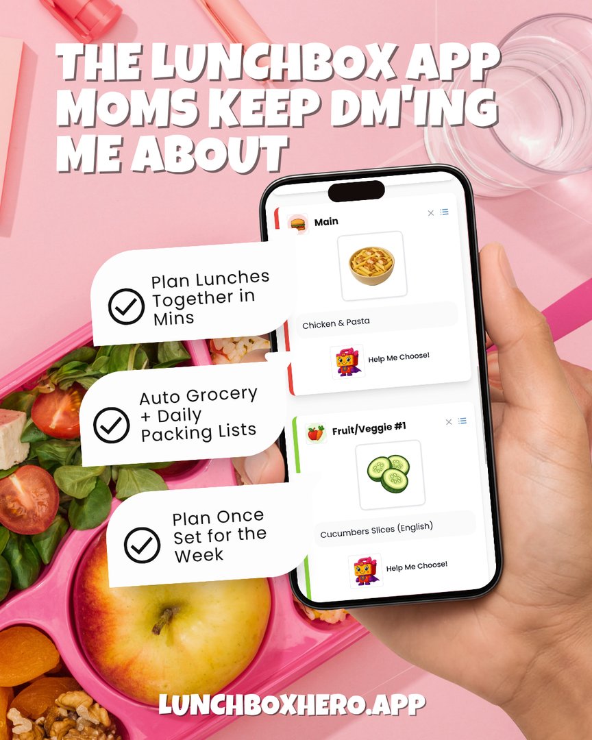 The Best Kids' Lunch Planning Platform: Meet Lunchbox Hero®