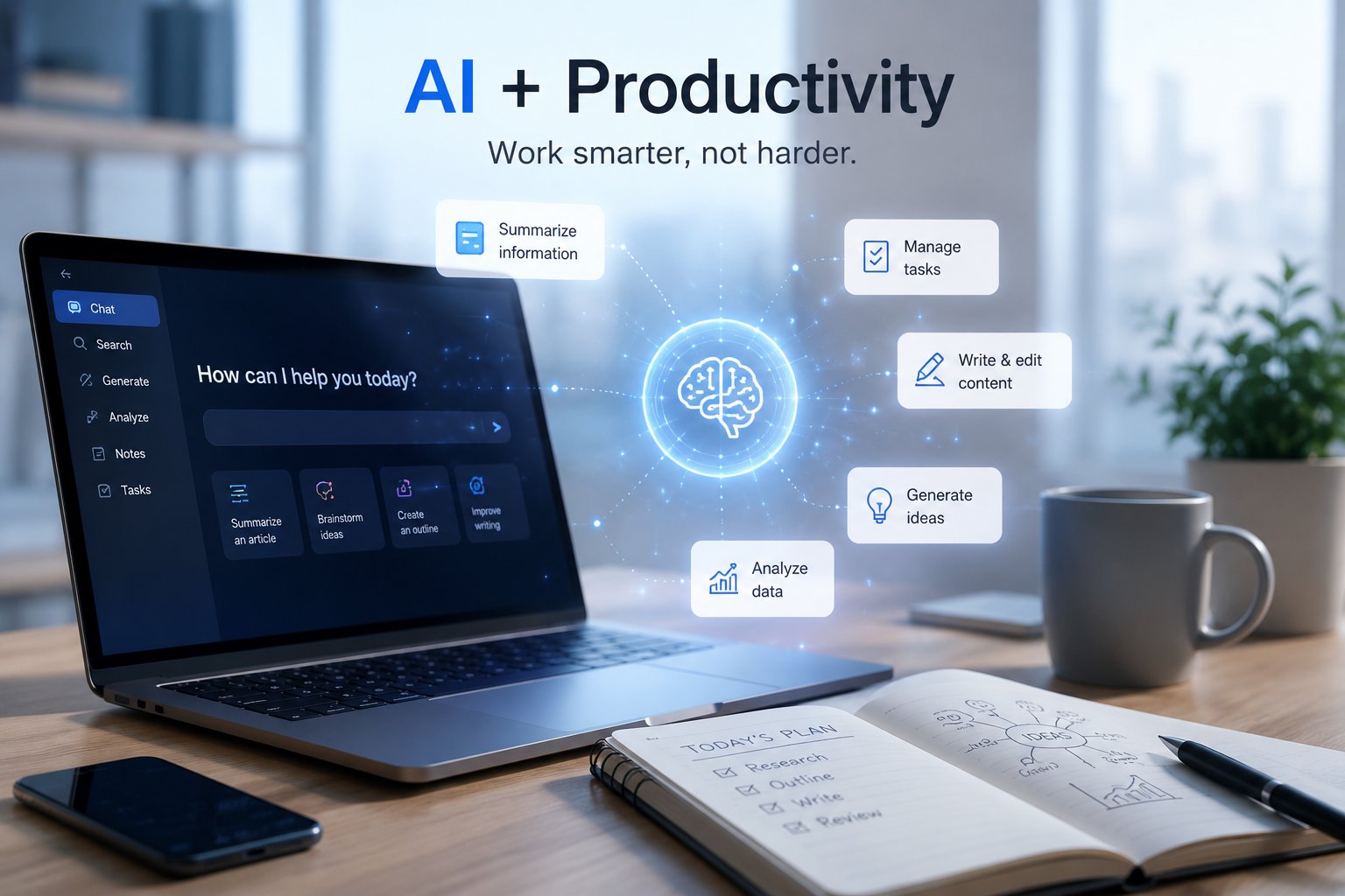 Using AI to Improve Everyday Productivity
