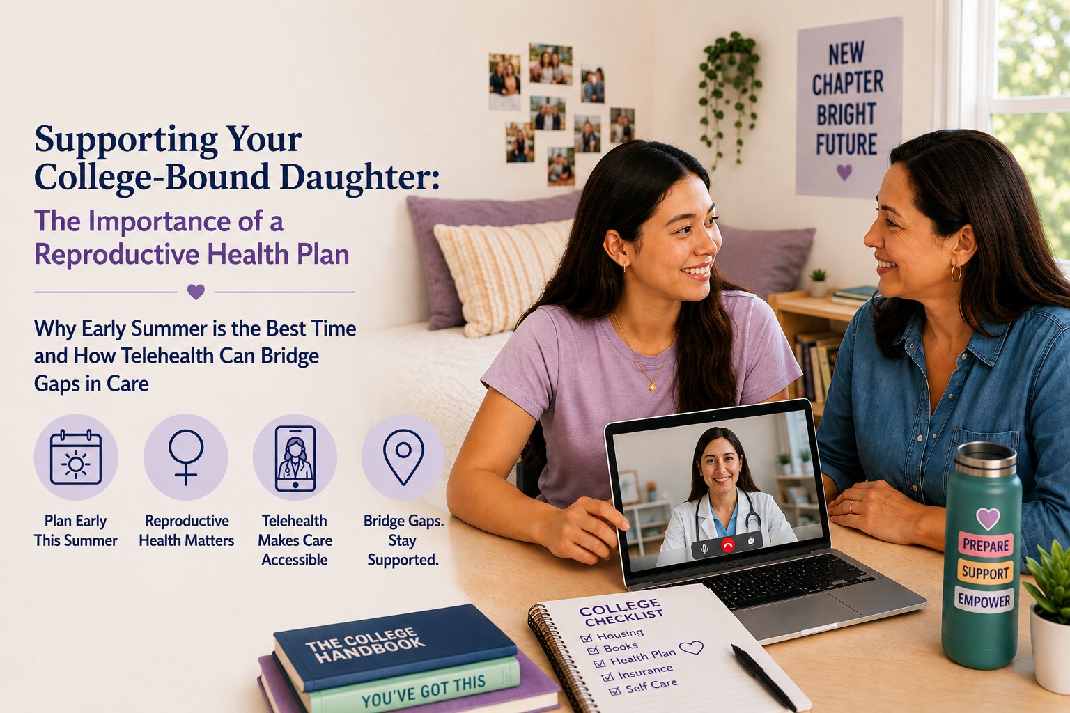Supporting Your College-Bound Daughter: The Importance of a Reproductive Health Plan