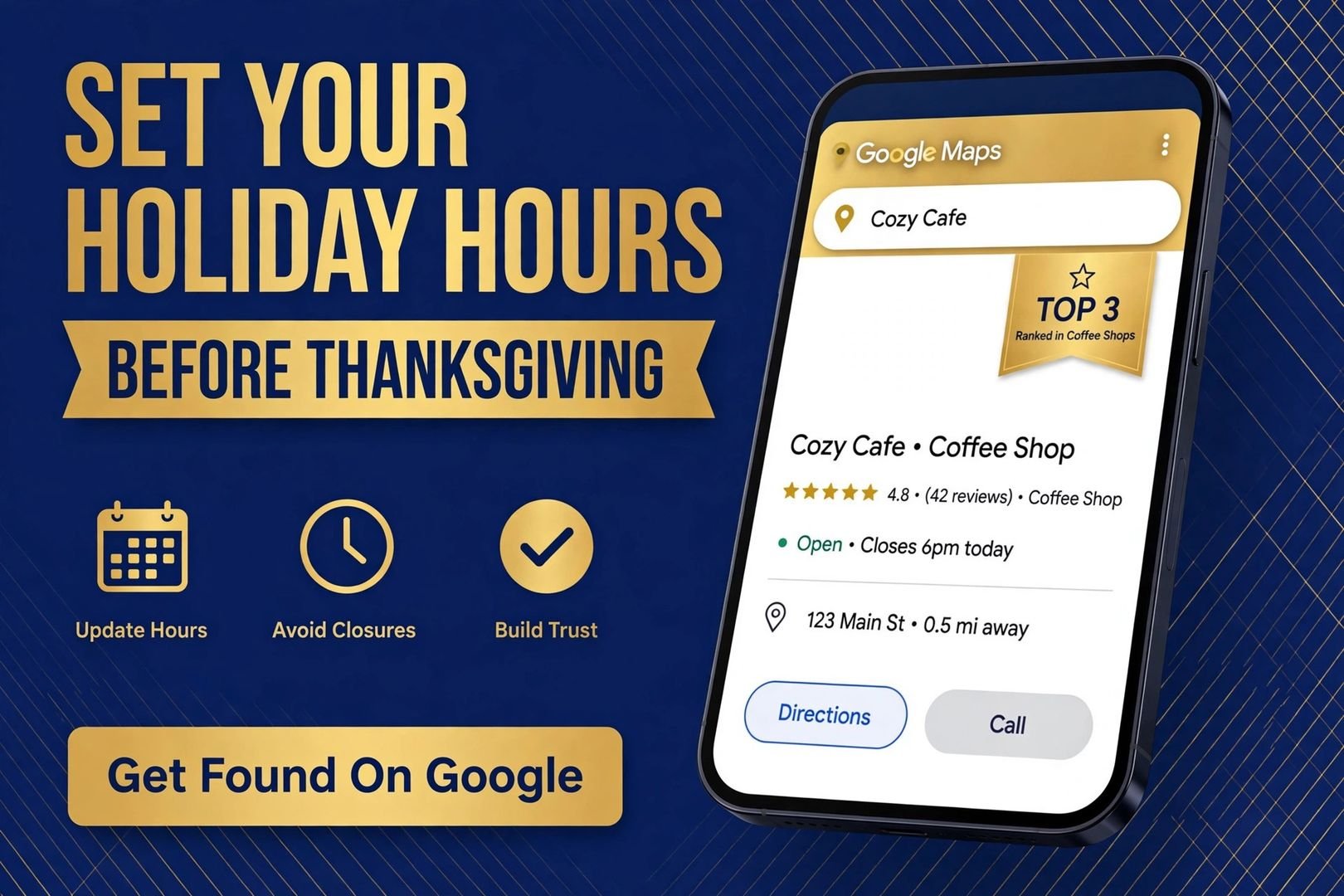 Awesome Leads Local SEO: Set Your Holiday Hours on Google Before Thanksgiving