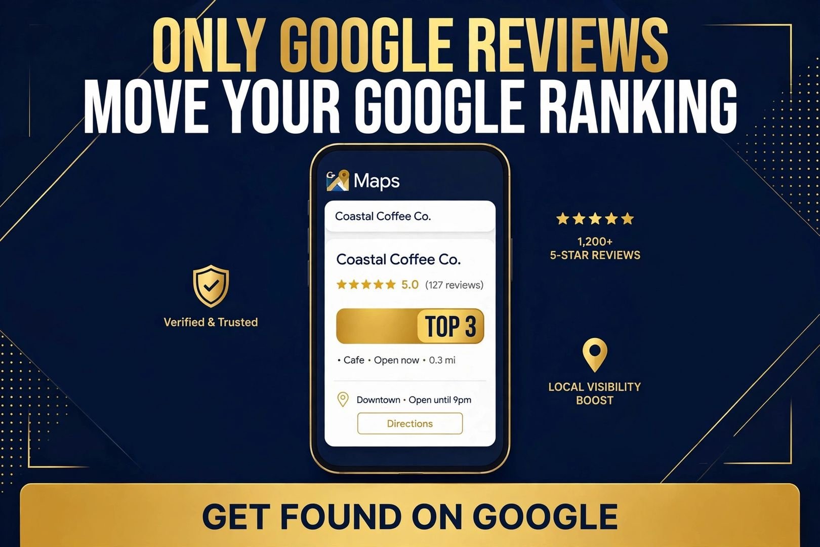 Awesome Leads Local SEO: Your Five-Star Yelp Reviews Don't Move Your Google Ranking — Only Google Reviews Do