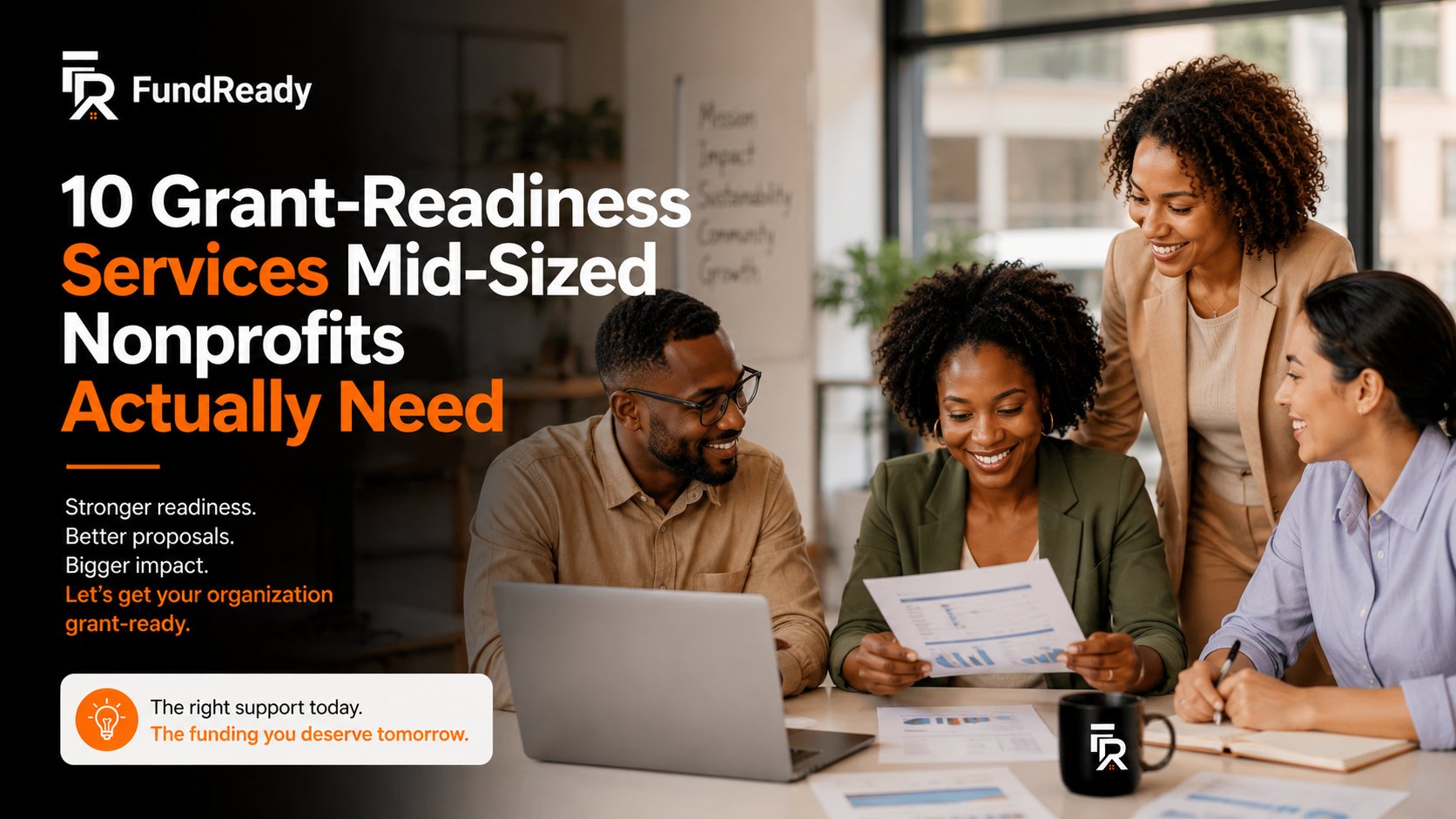 10 Grant-Readiness Services Mid-Sized Nonprofits Actually Need in 2026