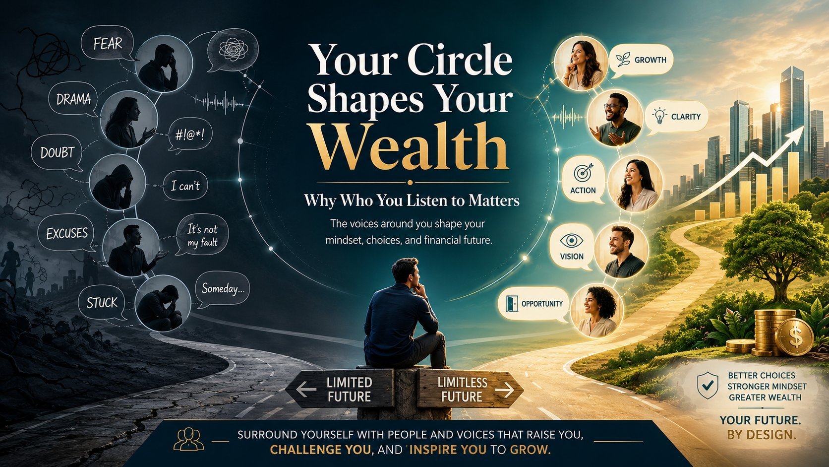 Your Circle Shapes Your Wealth: Why Who You Listen to Matters