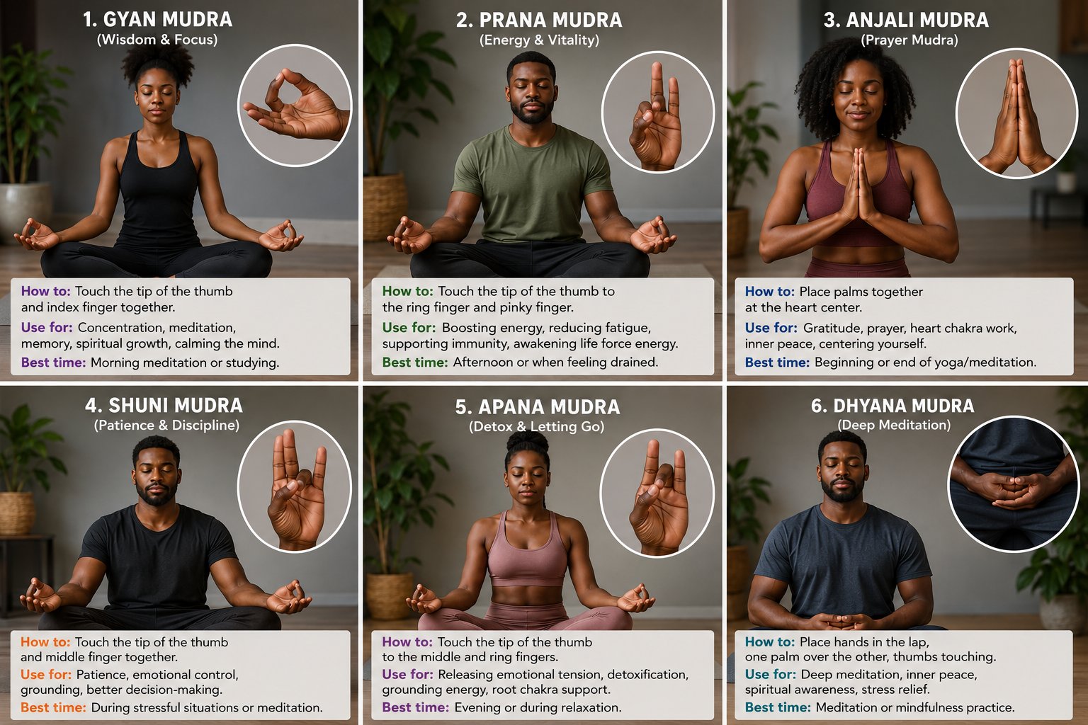 What are mudras? How and When to use them