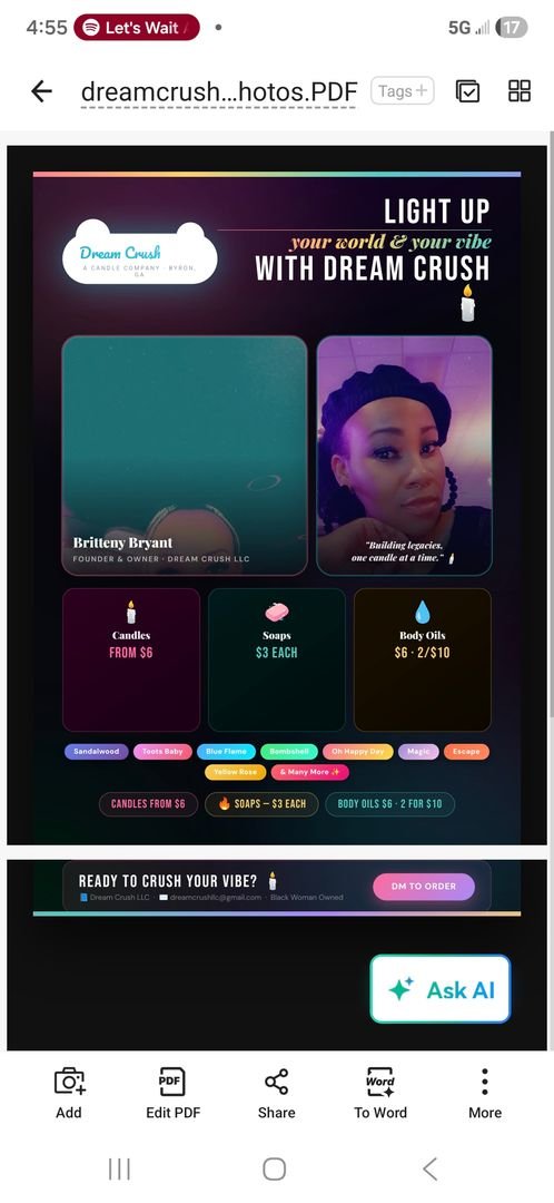 Meet Britteny Bryant: The Visionary Behind Dream Crush, LLC