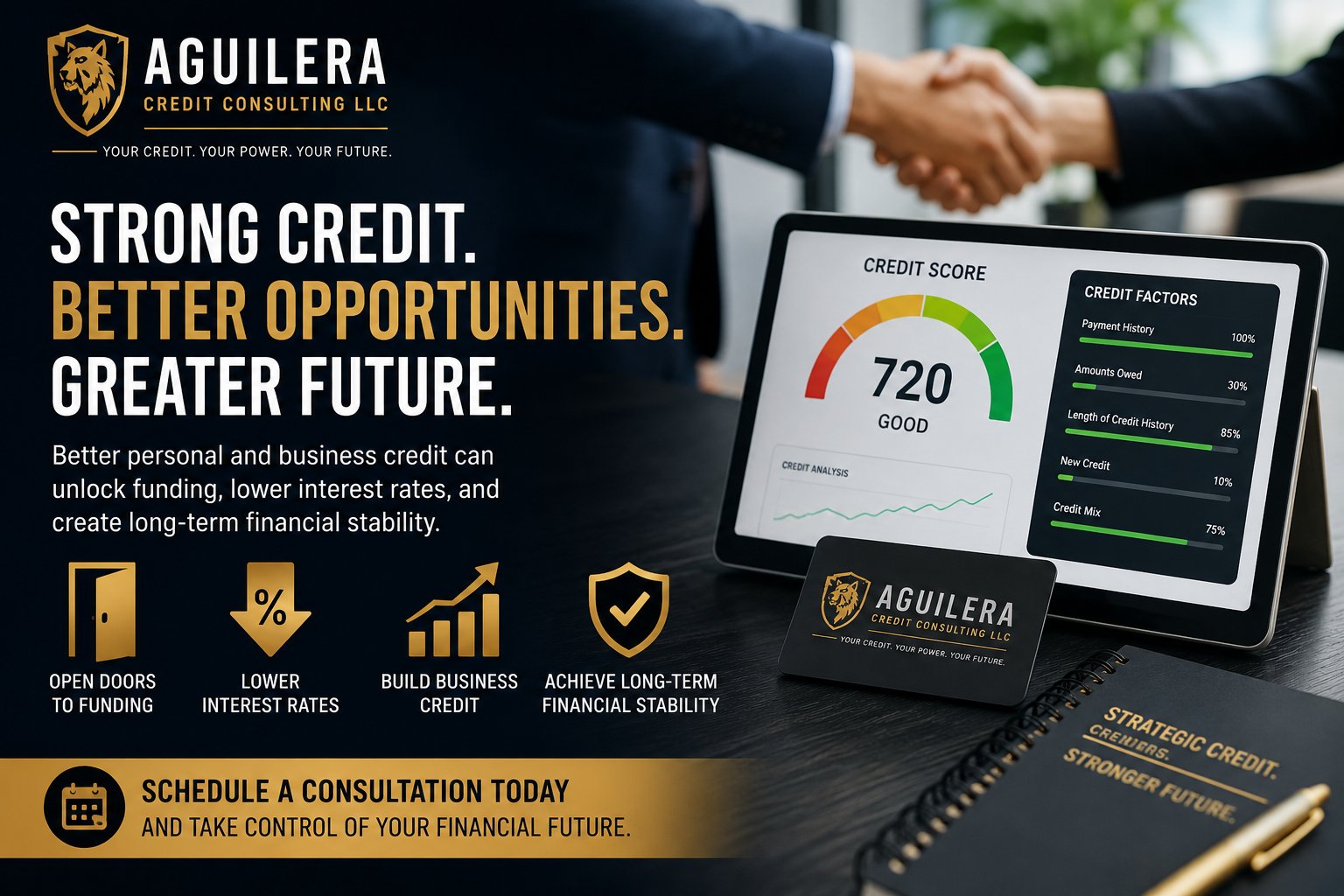 Unlocking Success: How Improving Personal and Business Credit Opens Doors to Funding and Financial Stability