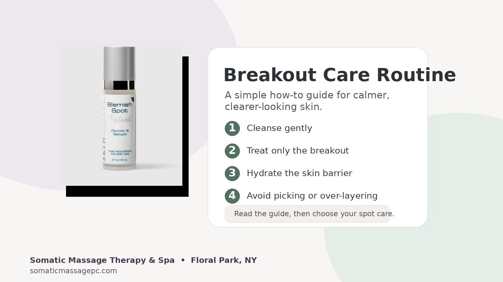 How to Calm a Breakout Without Making It Worse | Somatic Massage