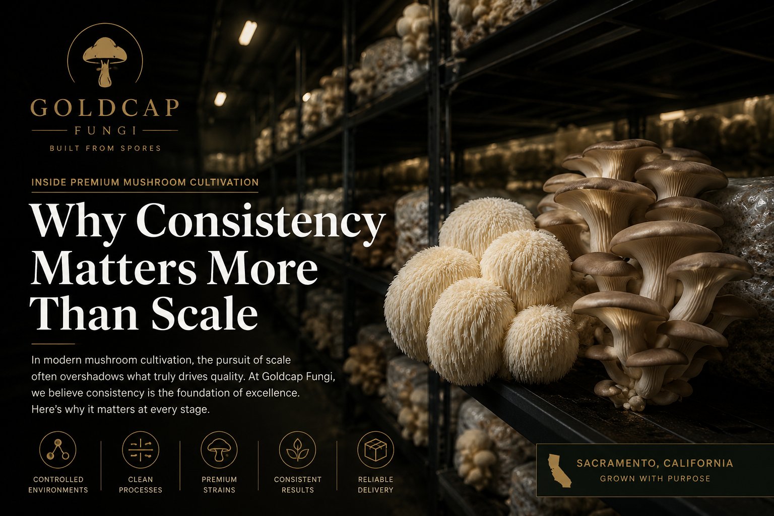 Inside Premium Mushroom Cultivation: Why Consistency Matters More Than Scale