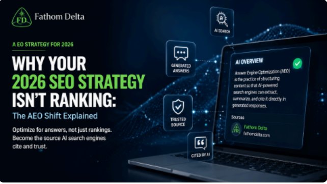 Why Your 2026 SEO Strategy Isn't Ranking: The AEO Shift Explained