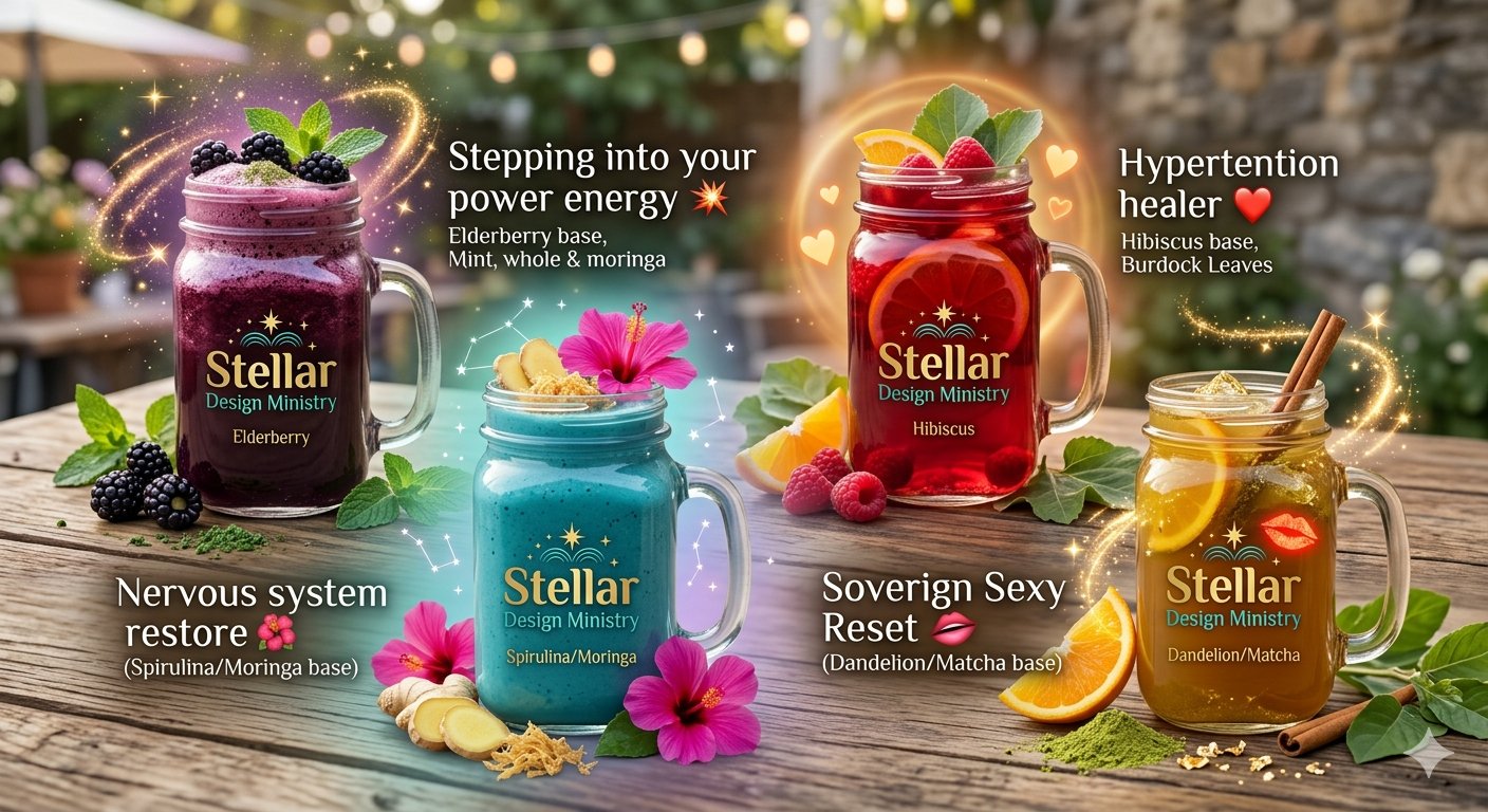 Organic Ancient herbal Healing drinks