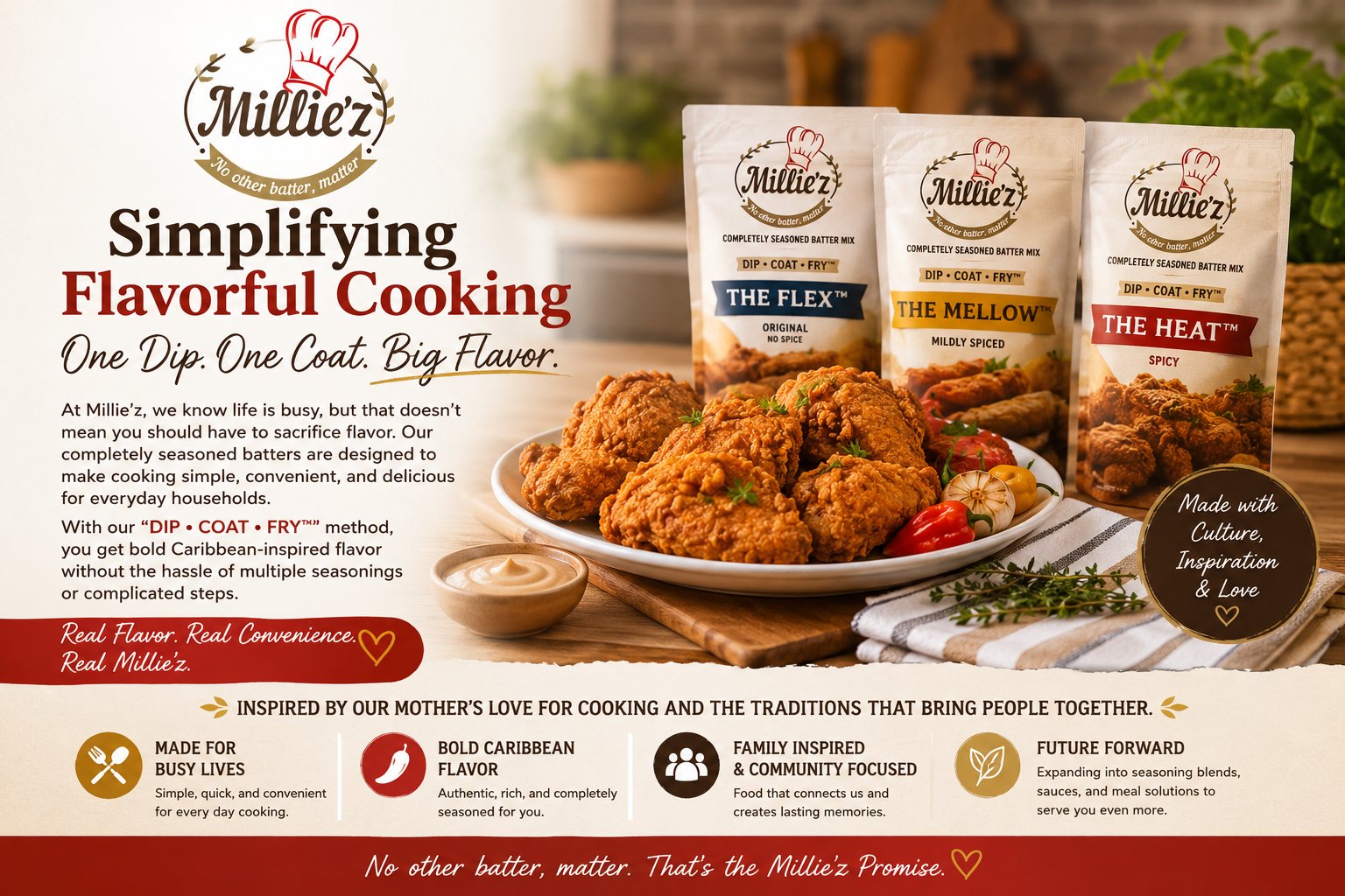 Bringing Big Caribbean Flavor Home: How Millie’z Simplifies Cooking for Busy Households