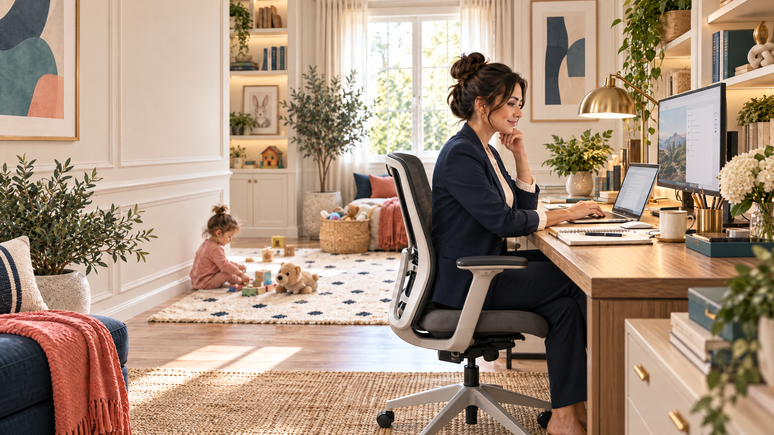 Creating a Productive Home Office: Tips for Stay-at-Home Moms
