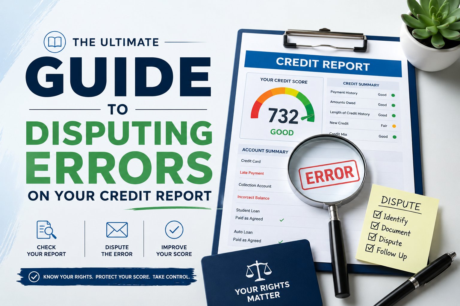 The Ultimate Guide to Disputing Errors on Your Credit Report