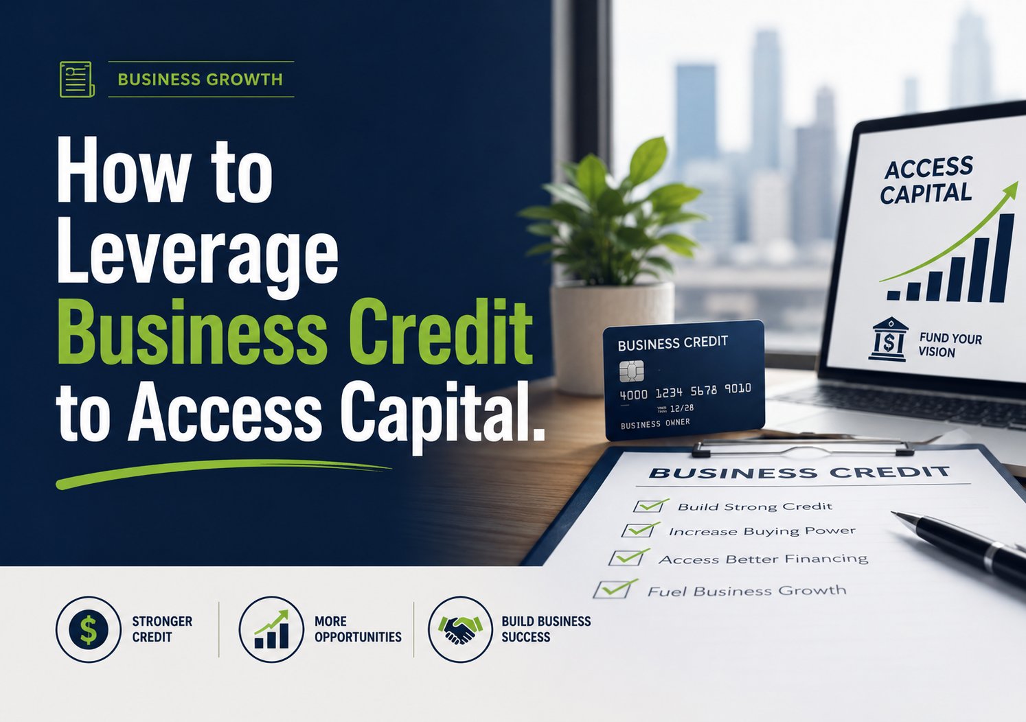 How to Leverage Business Credit to Access Capital: A Practical Guide for Entrepreneurs