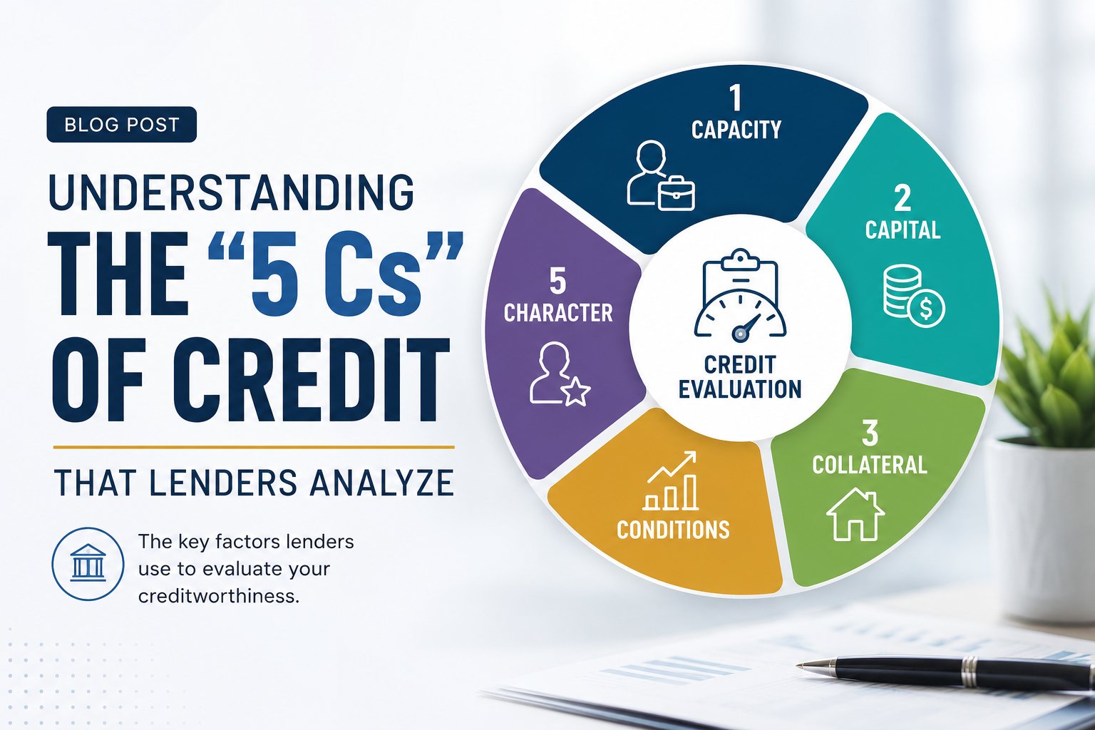 Understanding the "5 Cs" of Credit That Lenders Analyze