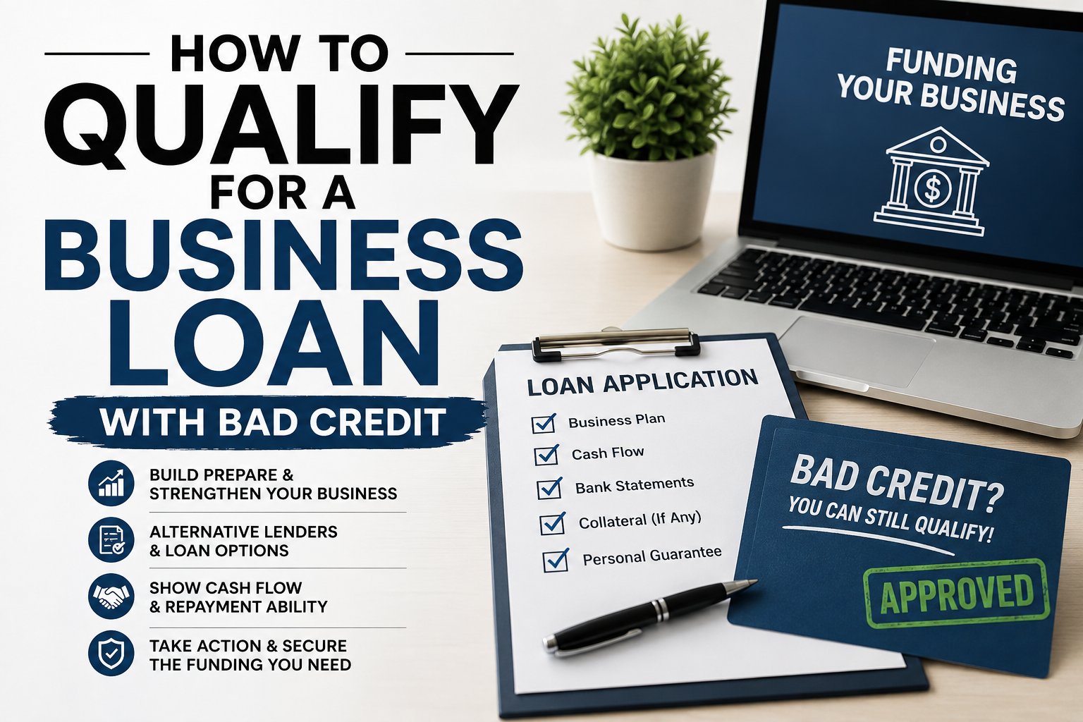 How to Qualify for a Business Loan with Bad Credit: Proven Strategies