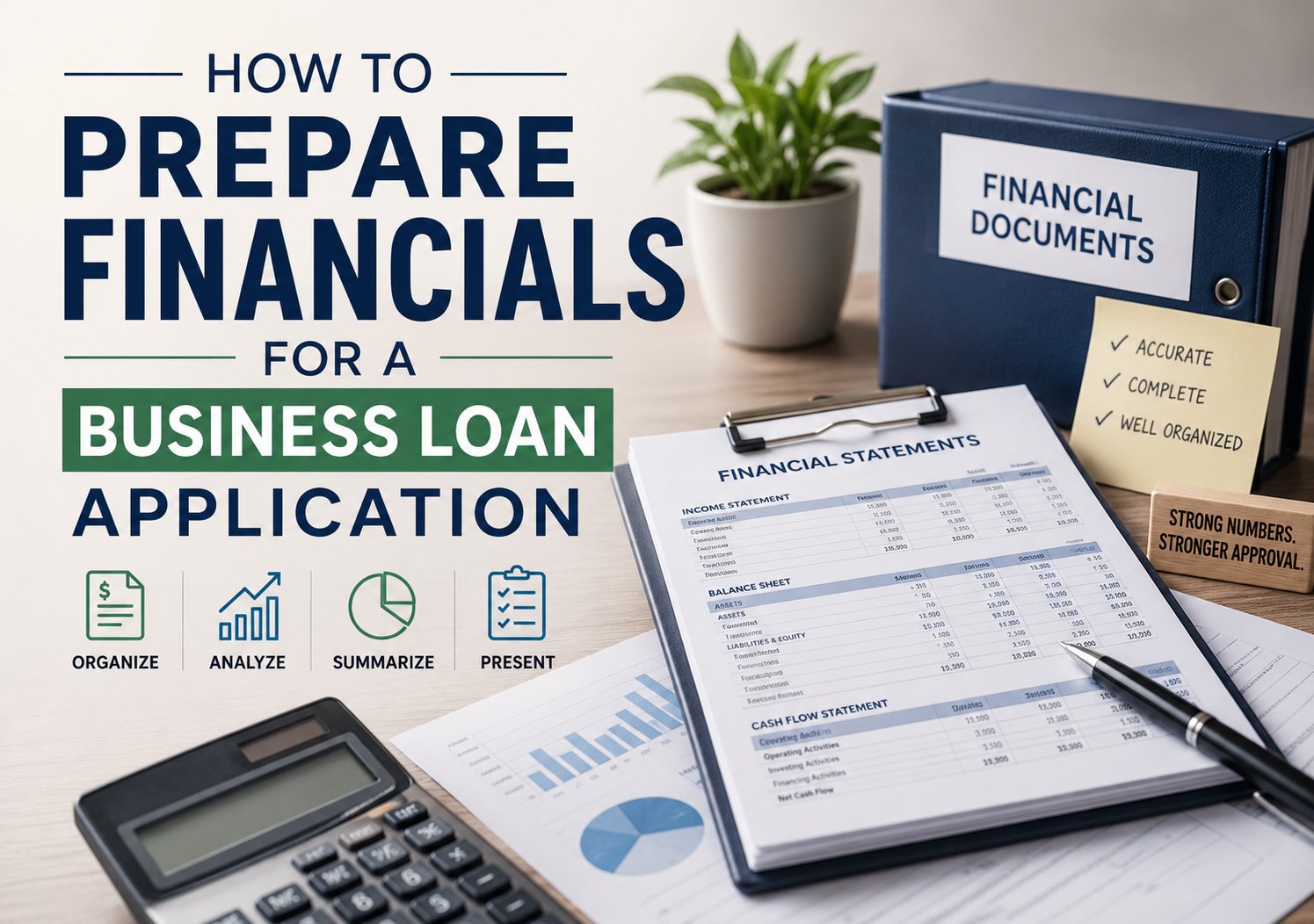 How to Prepare Financials for a Business Loan Application: A Step-by-Step Guide