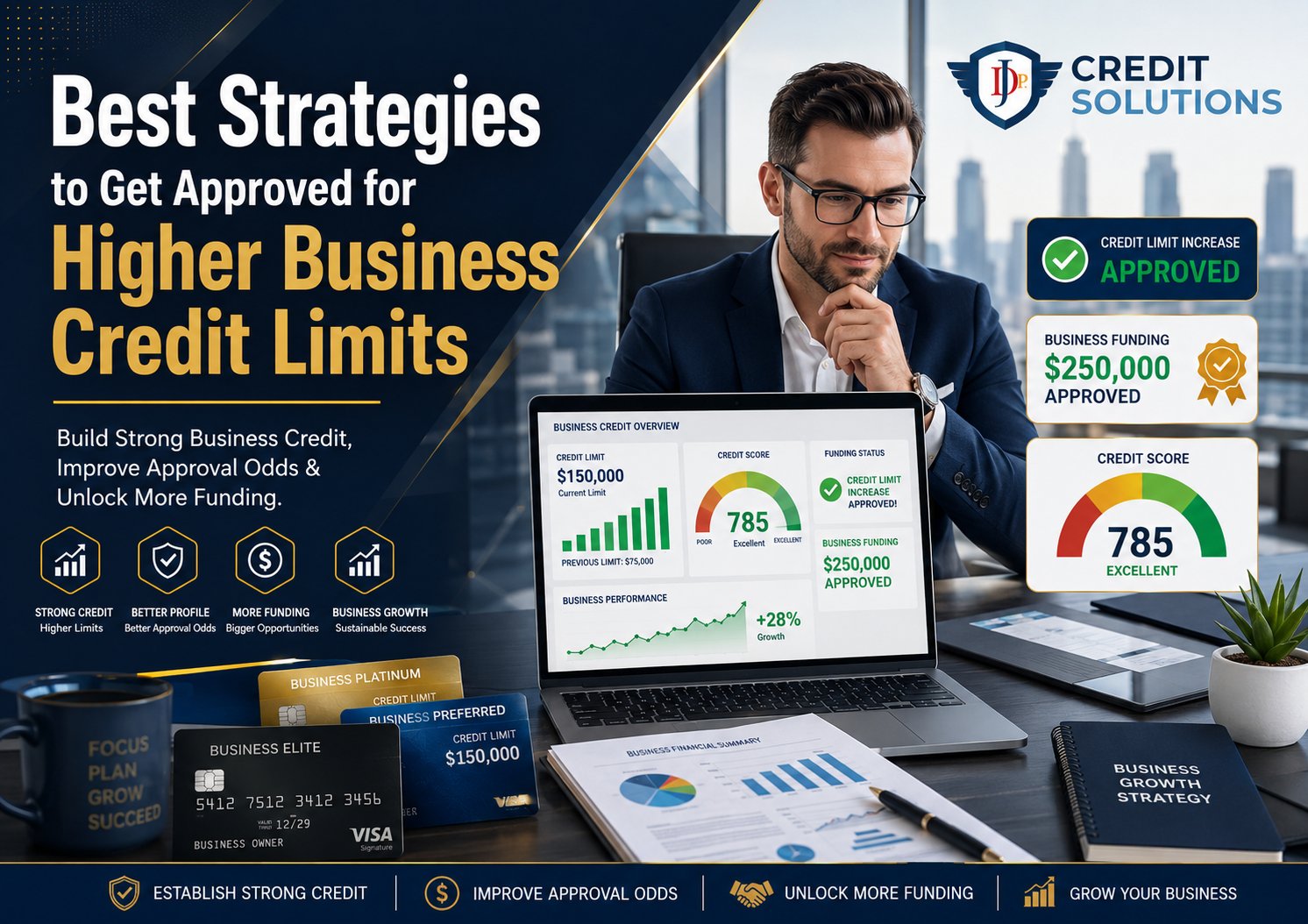 Best Strategies to Get Approved for Higher Business Credit Limits