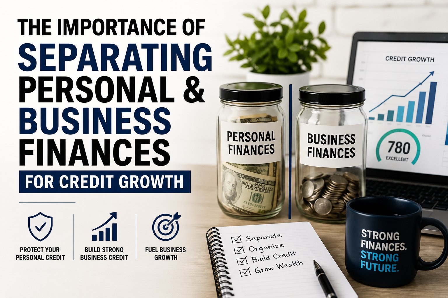 The Importance of Separating Personal & Business Finances for Credit Growth
