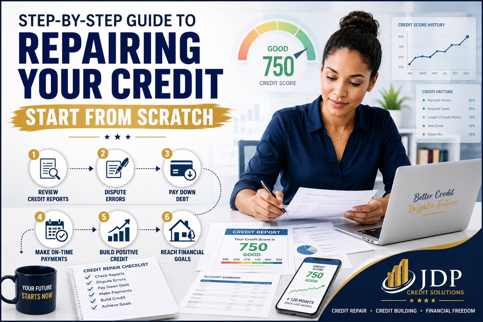 Step-by-Step Guide to Repairing Your Credit: Start from Scratch