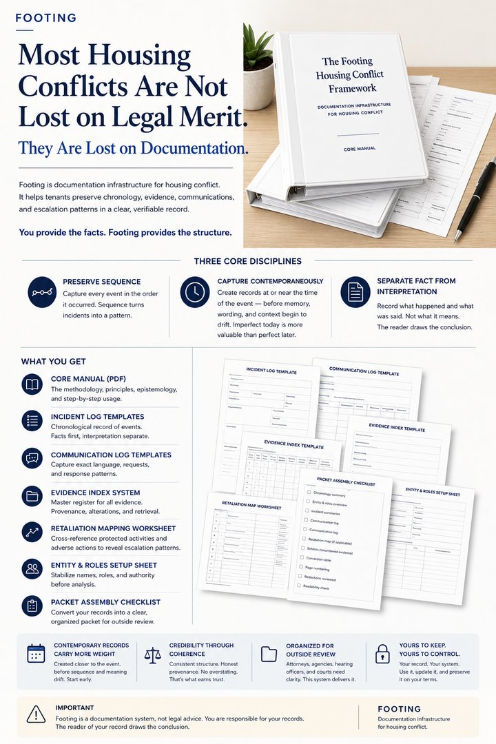 Most Housing Conflicts Are Not Lost on Legal Merit