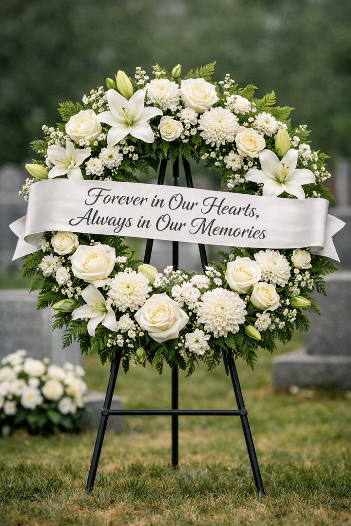 The Meaning Behind Memorial Wreaths: Flowers, Colors, and Personalized Tributes