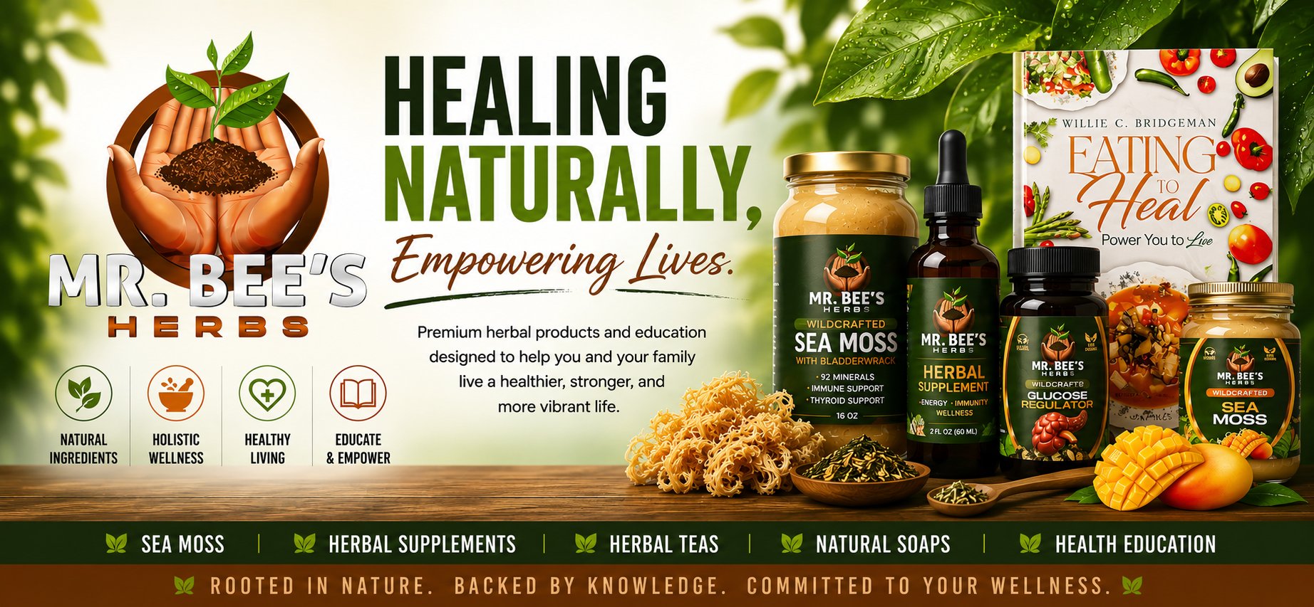 Welcome to the Mr. Bees Herbs Natural Healing Blog: Harnessing Nature for Your Vitality