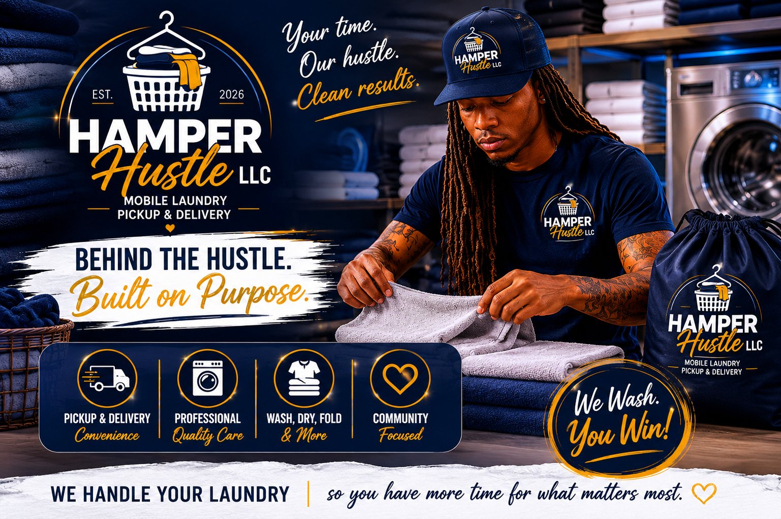 How Hamper Hustle LLC Takes the Stress Out of Laundry in Philadelphia
