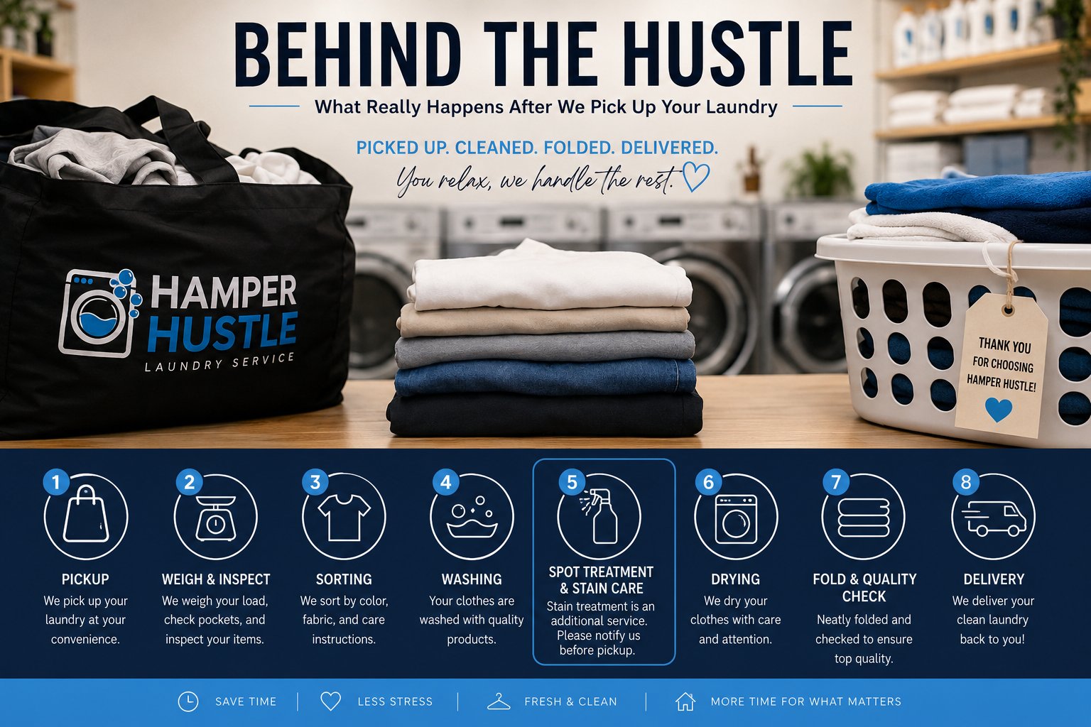 Behind The Hustle: What Really Happens After We Pick Up Your Laundry?