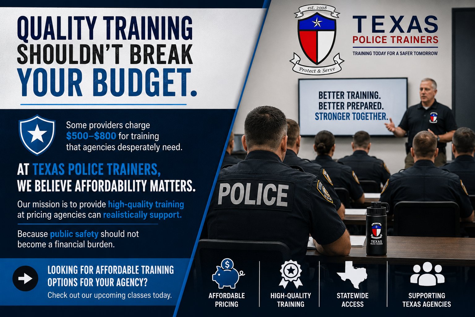 Affordable Training Shouldn't Be a Luxury in Public Safety