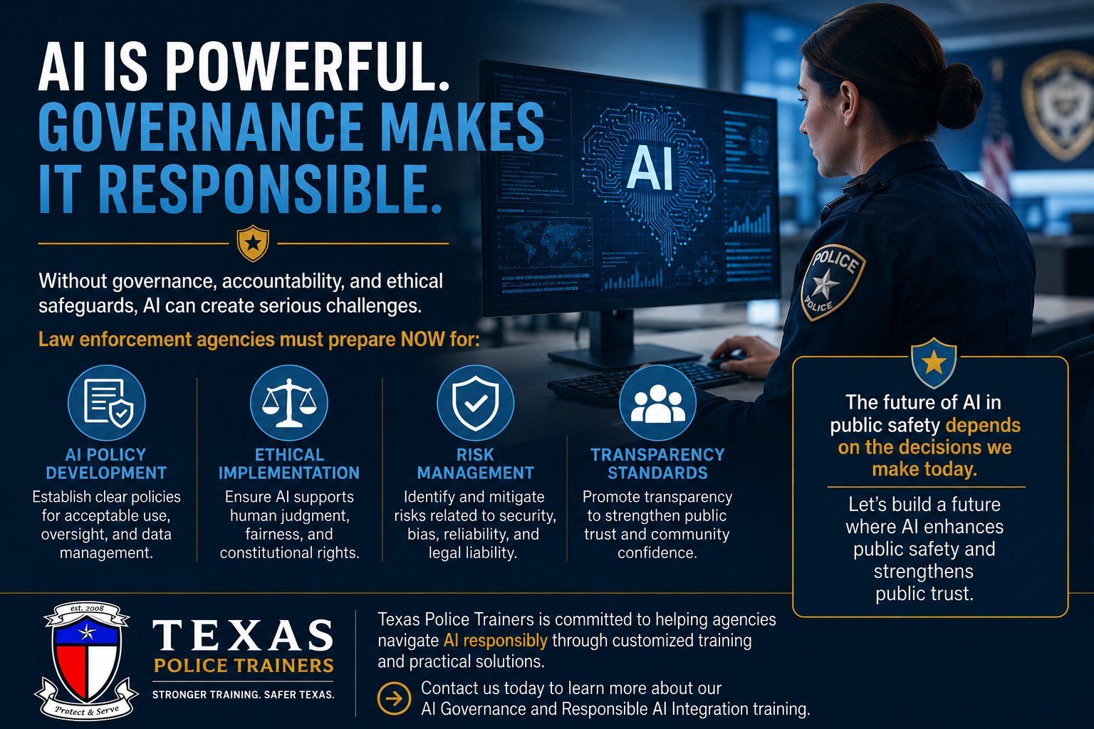 AI Governance in Law Enforcement