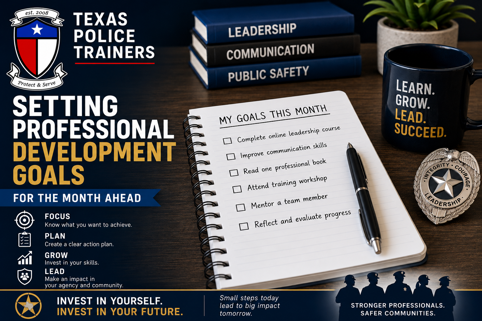 Professional Growth Starts Today