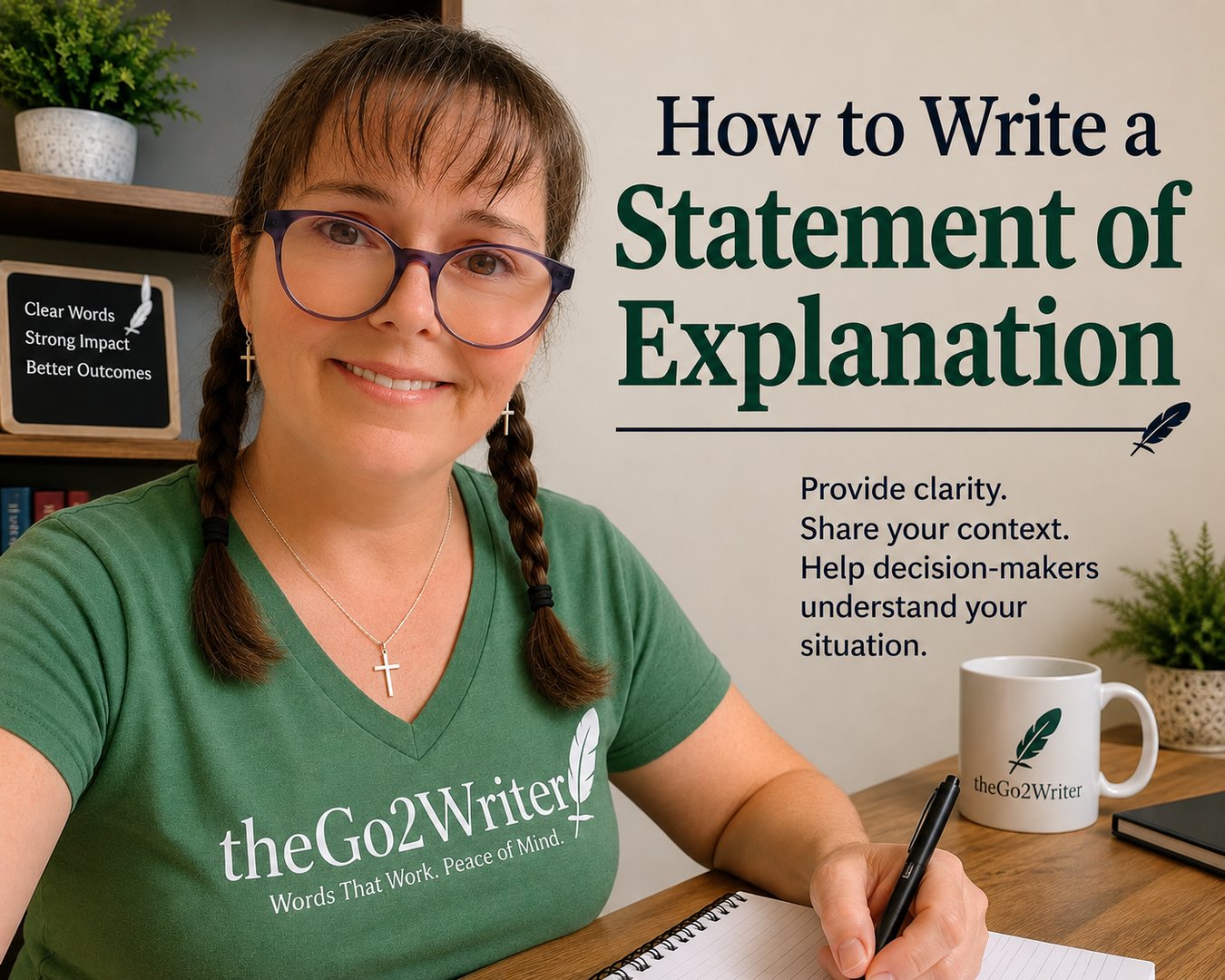 How to Write a Statement of Explanation