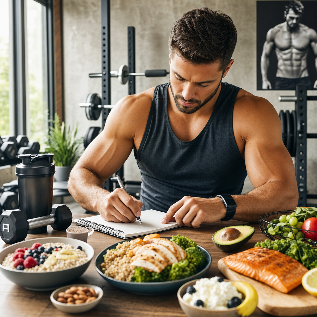 The Ultimate Personalized Workout & Nutrition Plan for Men: Build Muscle, Burn Fat, and Thrive
