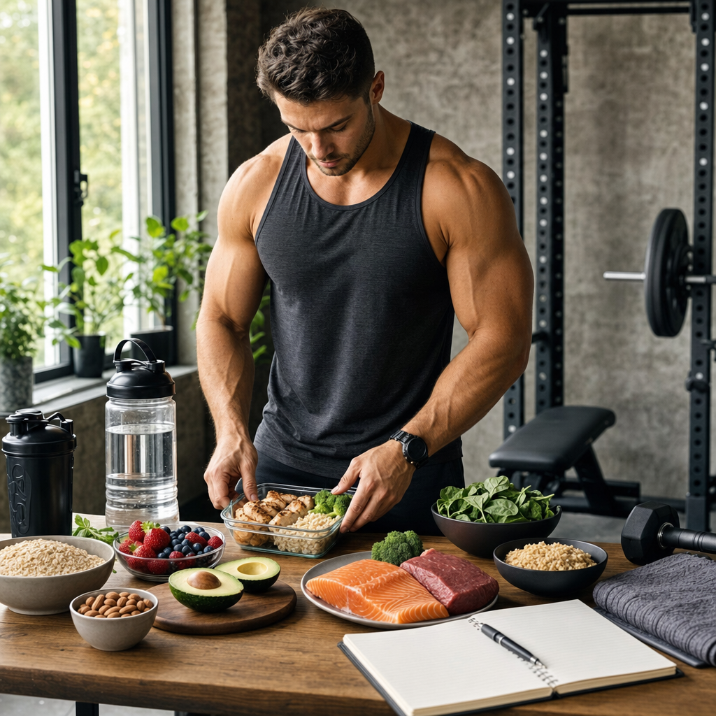 The Ultimate Personalized Workout & Nutrition Plan for Men: Building Muscle, Burning Fat, and Boosting Performance