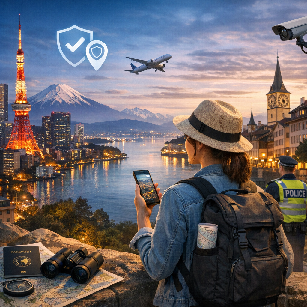 The World’s Safest Cities To Visit in 2026: Your Guide to Peace of Mind Travel